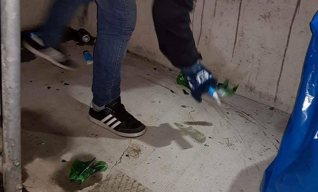 Movicentro Ivrea ripulito da CasaPound