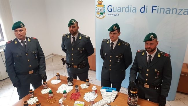 Doping Guardia di Finanza sequestra migliaia di pasticche