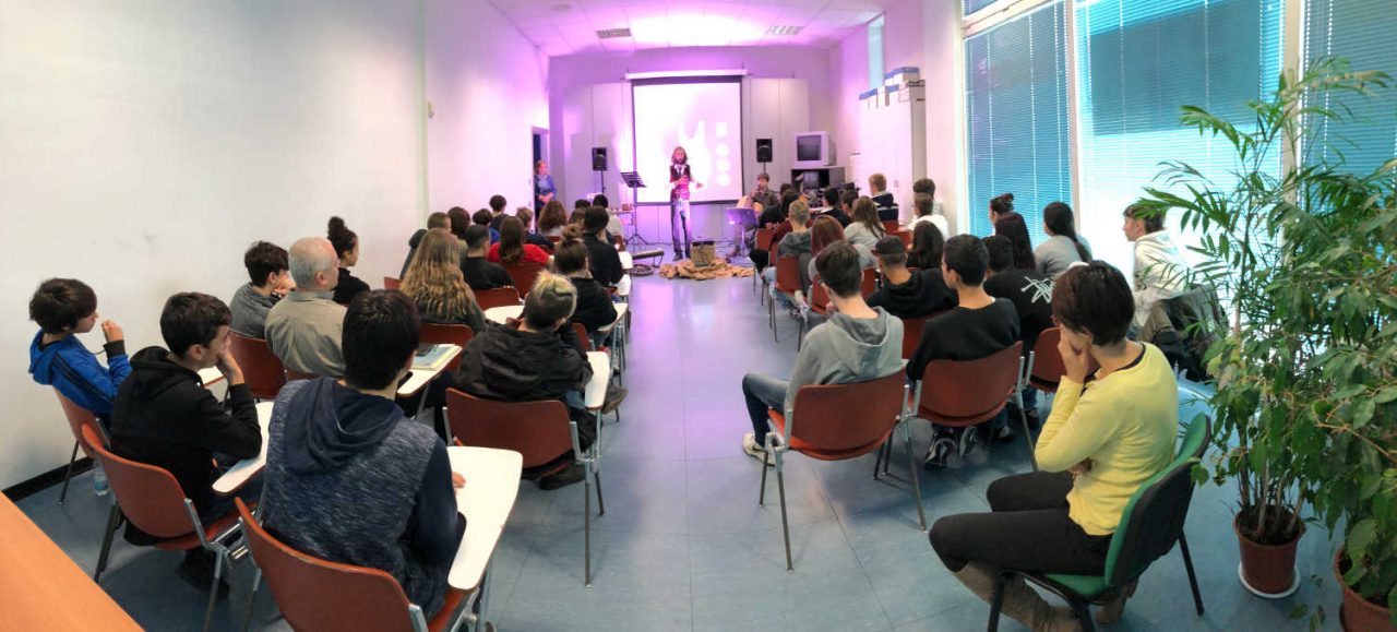 Storia lezione speciale per 40 studenti