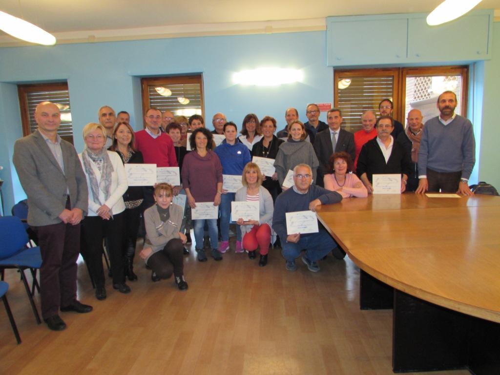 Walking leader consegnati gli attestati