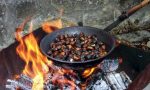 Domenica la castagnata in frazione Tedeschi a Leini