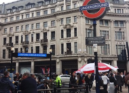 Oxford Circus evacuata la stazione per falso allarme