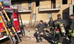 Incendio cascinale San Maurizio