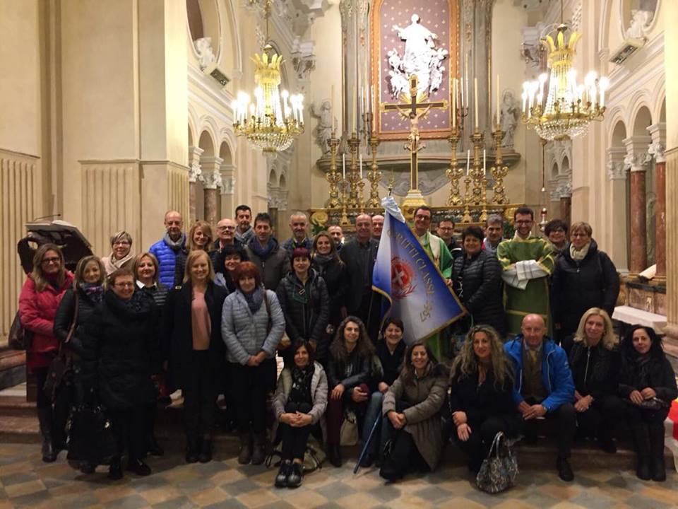 Coscritti in festa la classe 1967 inaugura il nuovo labaro