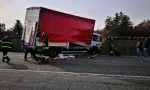 INCIDENTE ROBASSOMERO Scontro fra camper e Camion sulla provinciale