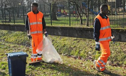 Profughi volontari per ripulire la campagna