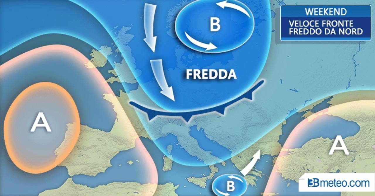 Primi freddi invernali lunedì