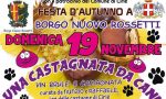 Castagnata da cani borgo Rossetti in festa