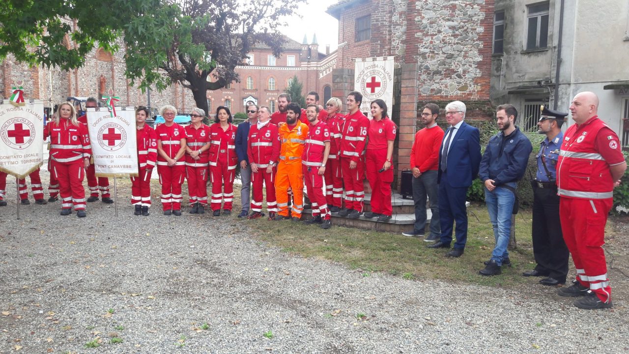 Croce rossa Castellamonte gli auguri del presidente Garnerone
