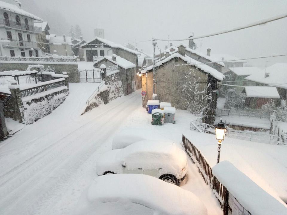 Valli Lanzo muore infarto nella neve