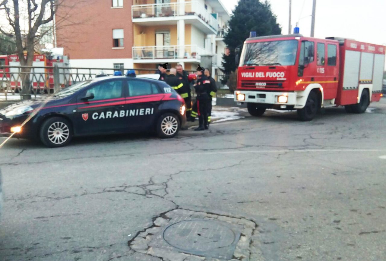 Fiamme in cucina grande paura a Leini