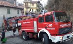 Grande paura incendio in centro a Valperga | Foto e Video