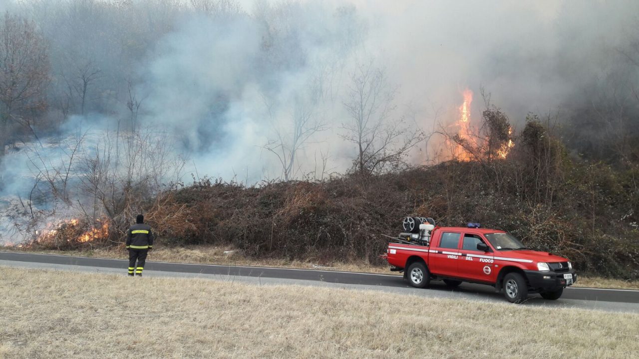 Incendi Pont Cuorgne’ a rischio anche la Boira Fusca | Video