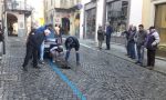 Voragine a Castellamonte in via Nigra