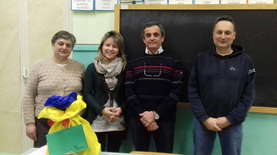 Il grazie della scuola Mathi a Maurizio Fariello