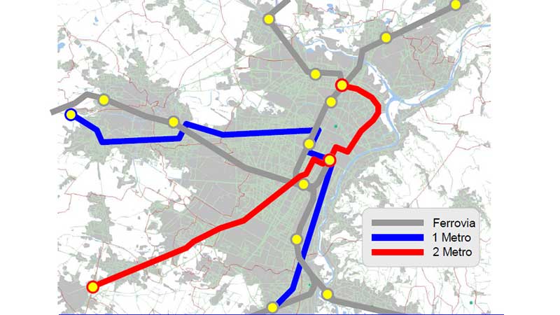 Metro linea 2 Torino: firmato il contratto per la progettazione preliminare