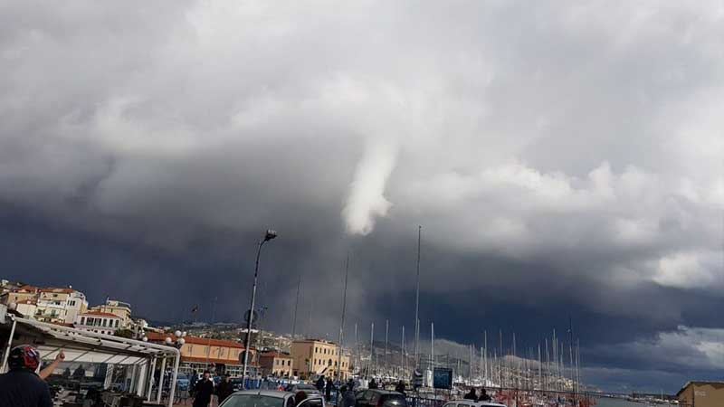 Tornado a Sanremo: le immagini esclusive
