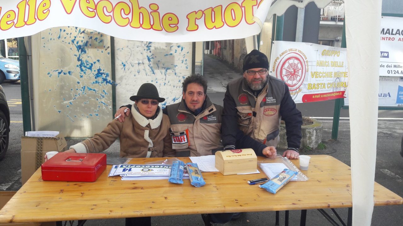 Raduno invernale auto e moto d’epoca grande successo a Salto