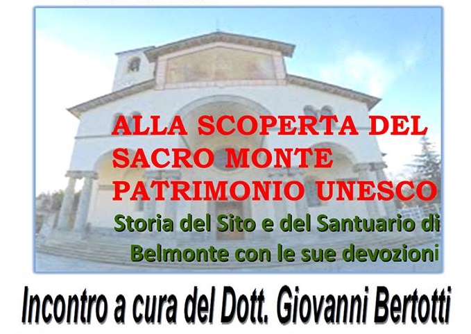 Sacro Monte Belmonte incontro alla scoperta del sito patrimonio Unesco