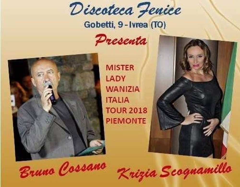 Serata fashion a Ivrea con Miss e Mr