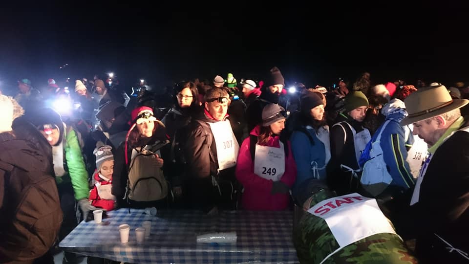 Ciaspolata in notturna sabato scorso a Lemie