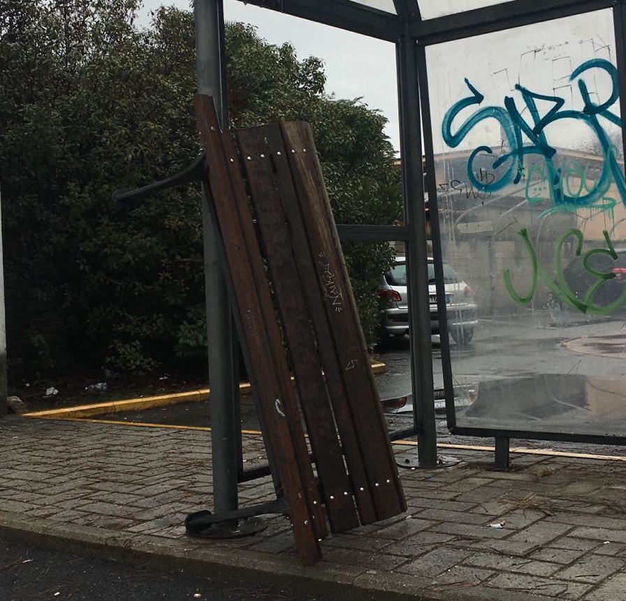 Leini atto vandalico in via Torino