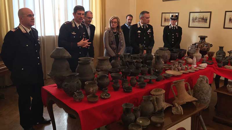 Collezione archeologica recuperata: le foto