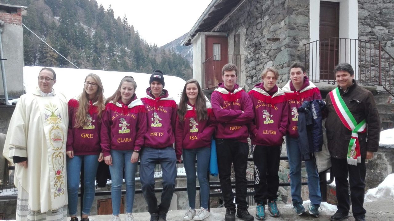 Coscritti Valle Soana in festa a Ronco
