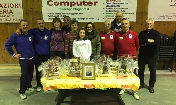 Torneo bocce ancora successi per il gruppo di Salassa