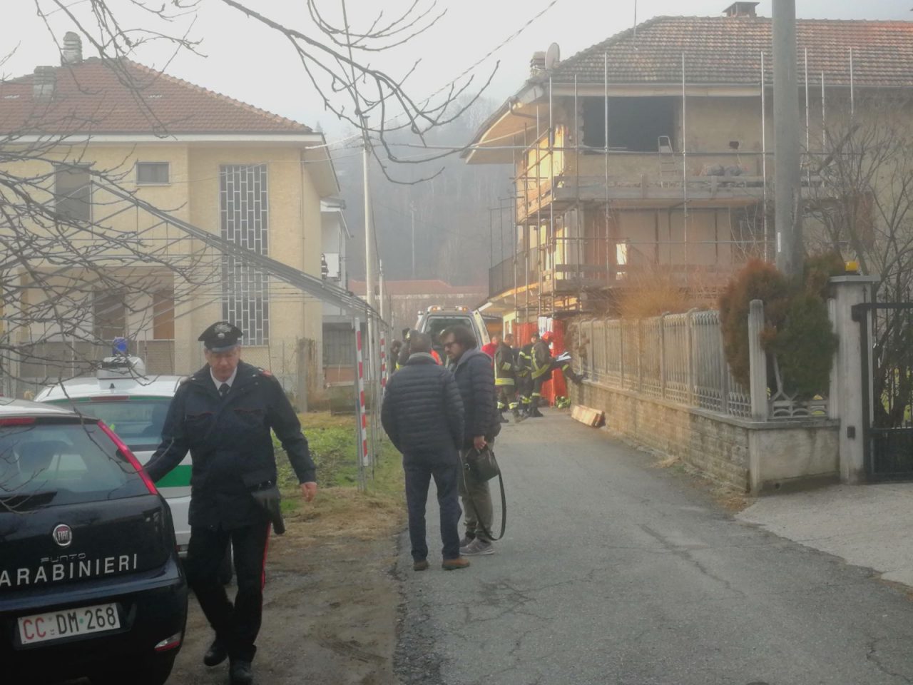 Incidente sul lavoro a Cafasse