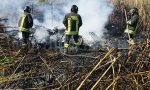 San Carlo: incendi al Poligono Militare