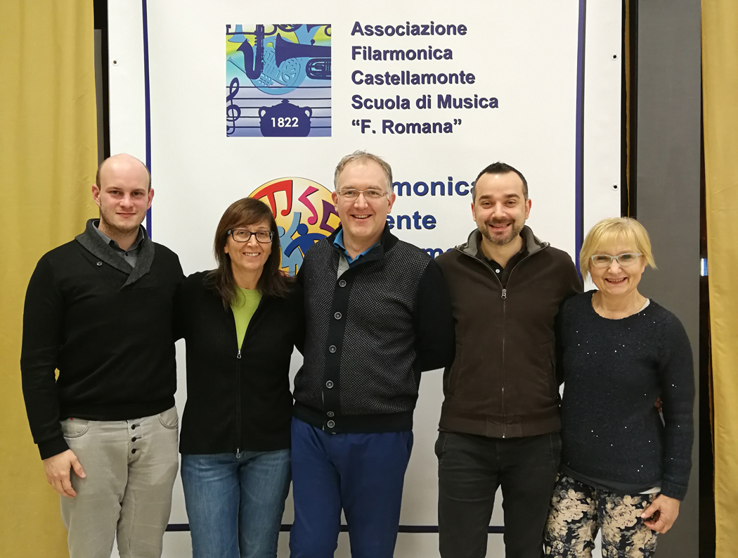 Associazione Filarmonica Castellamonte e Associazione Concertistica Castellamonte nuovi direttivi