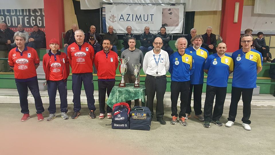 Bocce Trofeo Bertino vinto dal Castellamonte