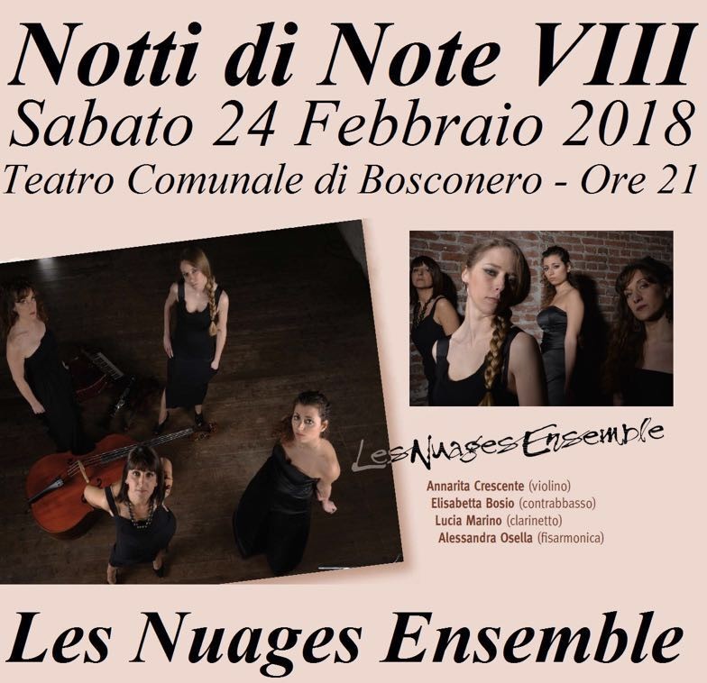 Bosconero Notti di Note al Teatro Comunale