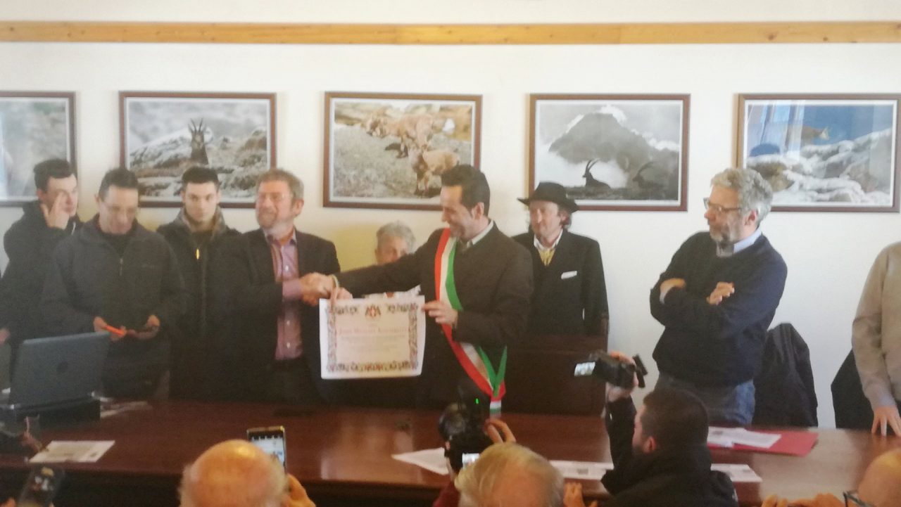 Cittadinanza onoraria a Kosterlitz oggi a Ceresole