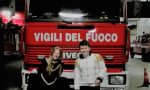 Principi salassesi ospiti dei Vigili del fuoco