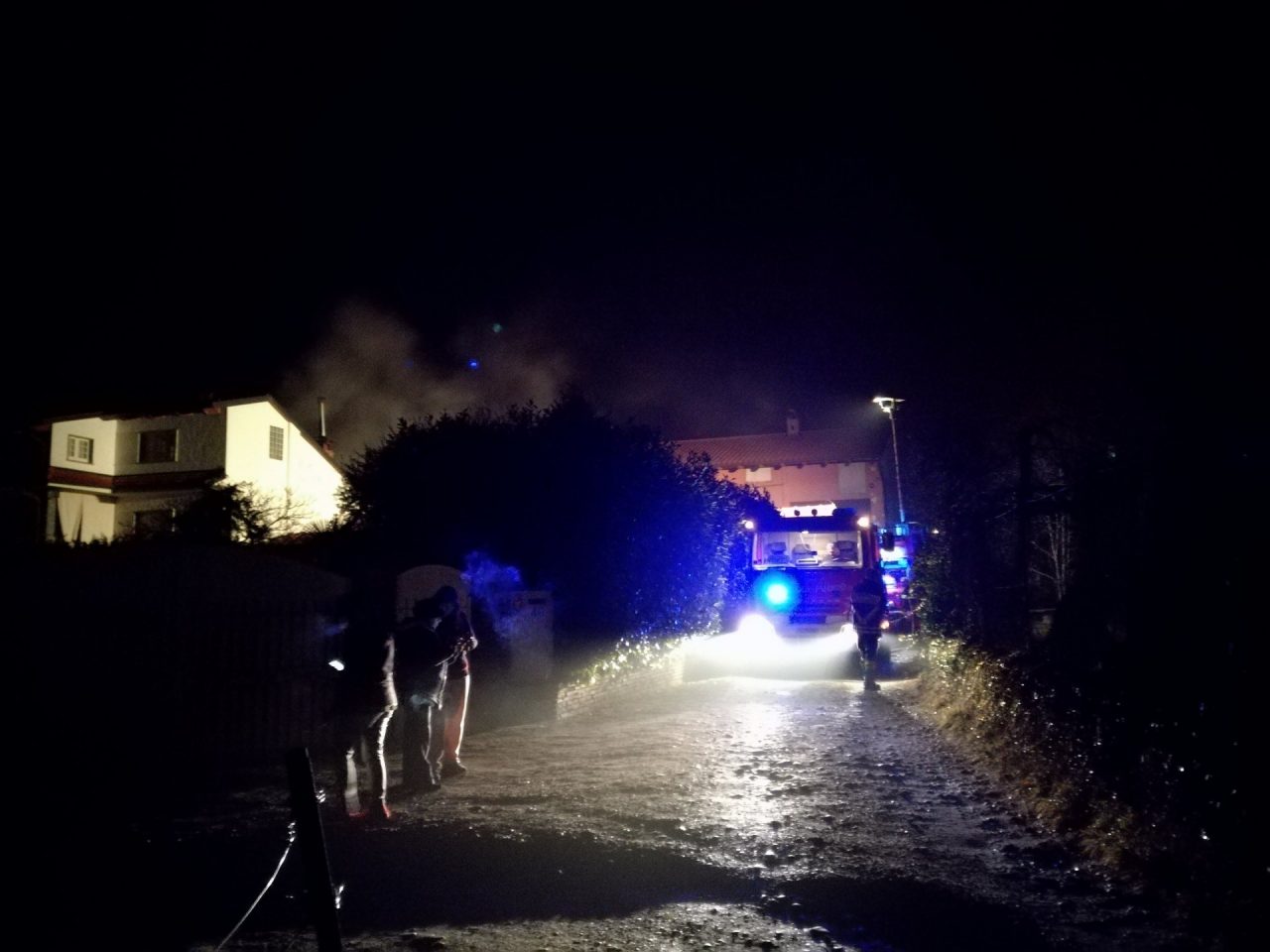 Incendio  casa l’intervento dei Vigili del fuoco