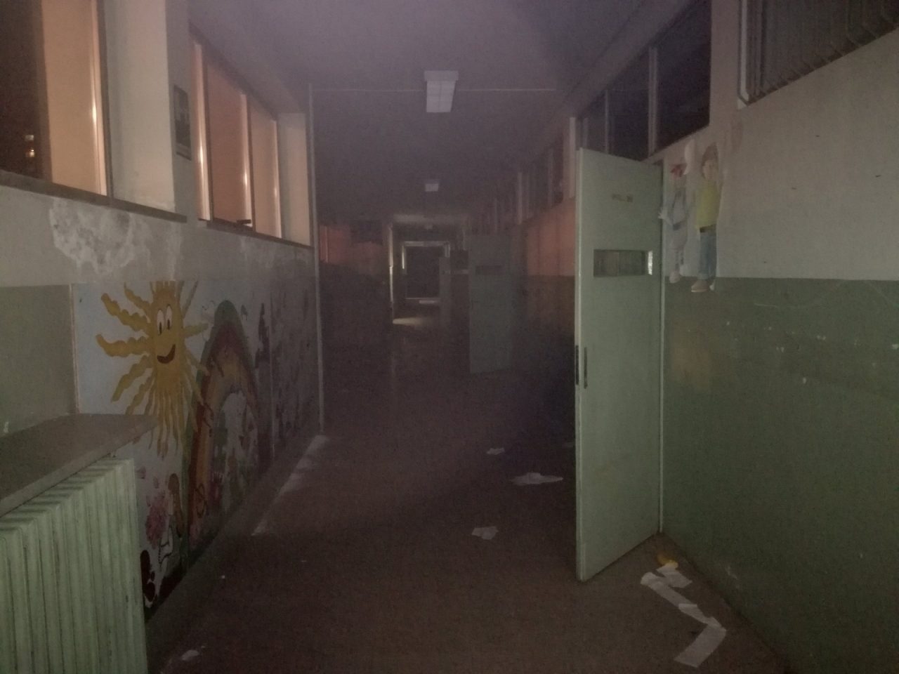 Raid Vandalico nella ex scuola in pieno centro VIDEO