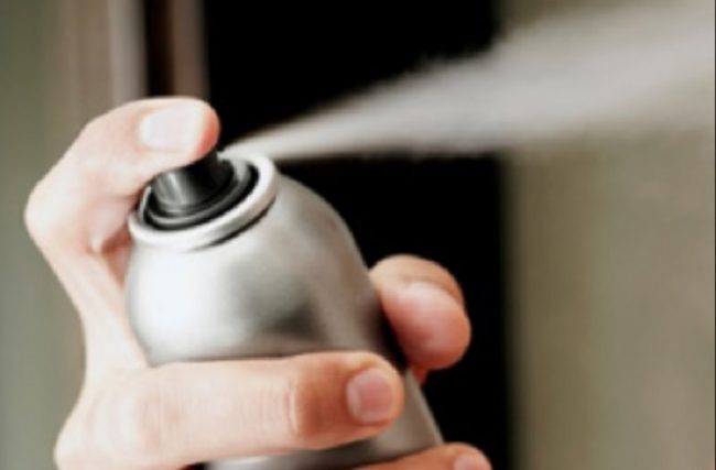 Spray dannosi come venti sigarette