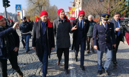 Carnevale Ivrea Gabrielli in visita all'evento