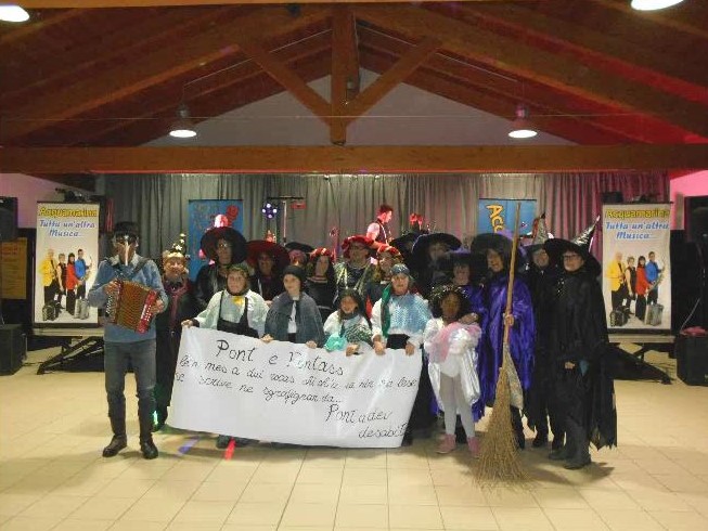 Carnevale pontese questa sera la La notte del Péilacan