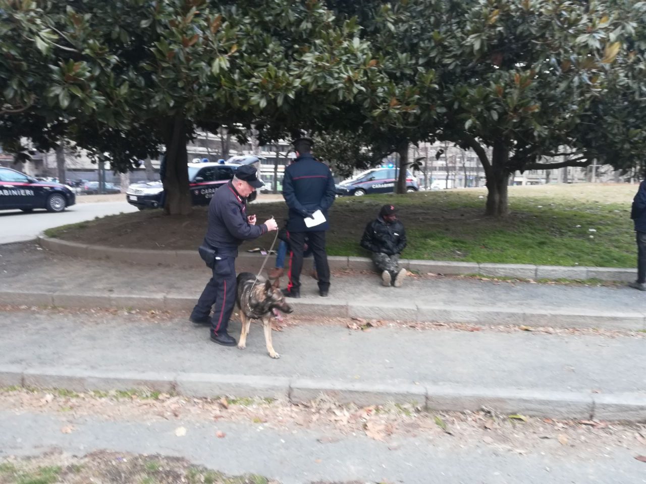 Droga al Valentino, era nascosta nelle buche | Video
