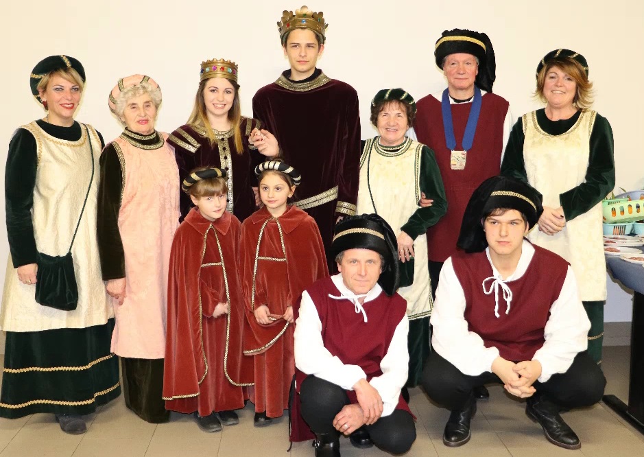 Carnevale Volpiano ecco il conte Roberto e Perinzia 2018