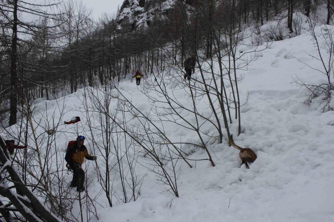 Soccorso Alpino e Speleologico simulazione non pianificata