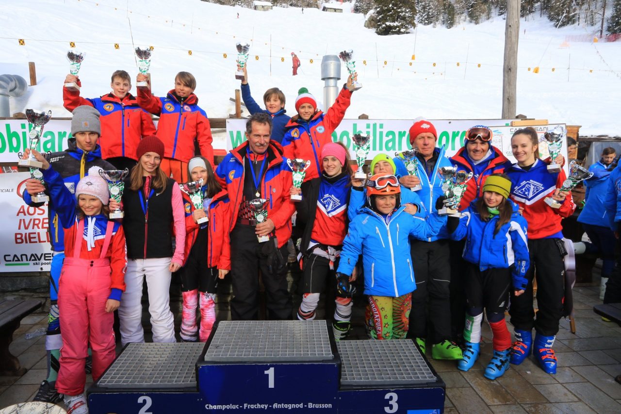 Sci Campionati Canavesani a Frachey