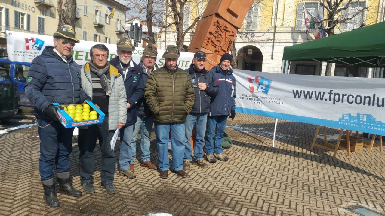 Mele e salute gli Alpini sono scesi in campo