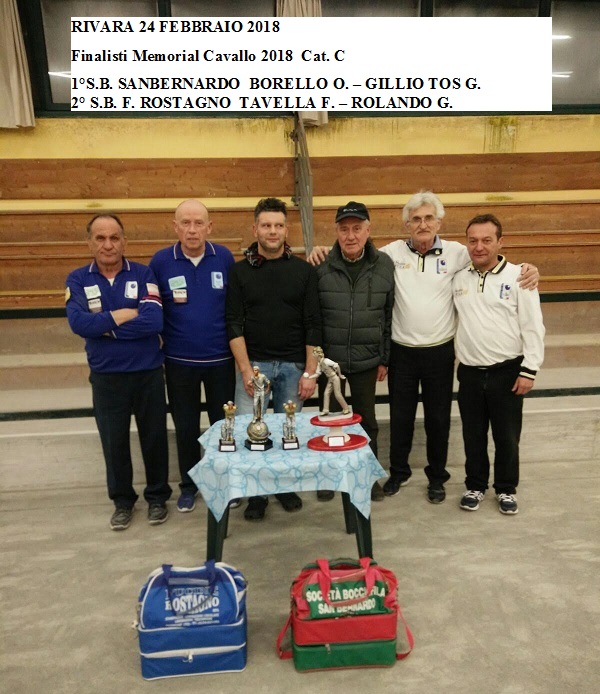 Bocce Memorial Cavallo oltre 100 squadre al via