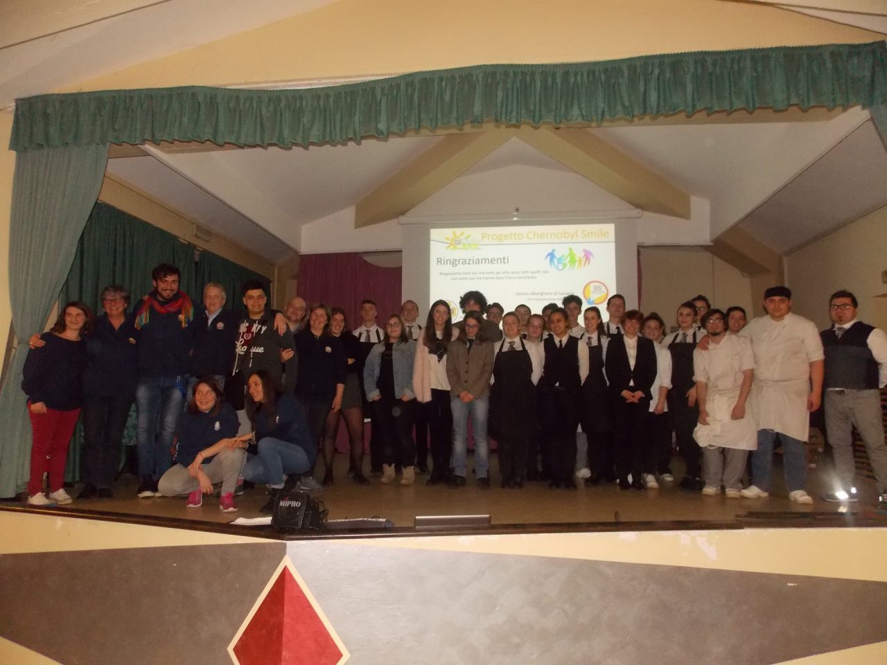 Cena Unitalsi per aiutare i bambini di Chernobyl