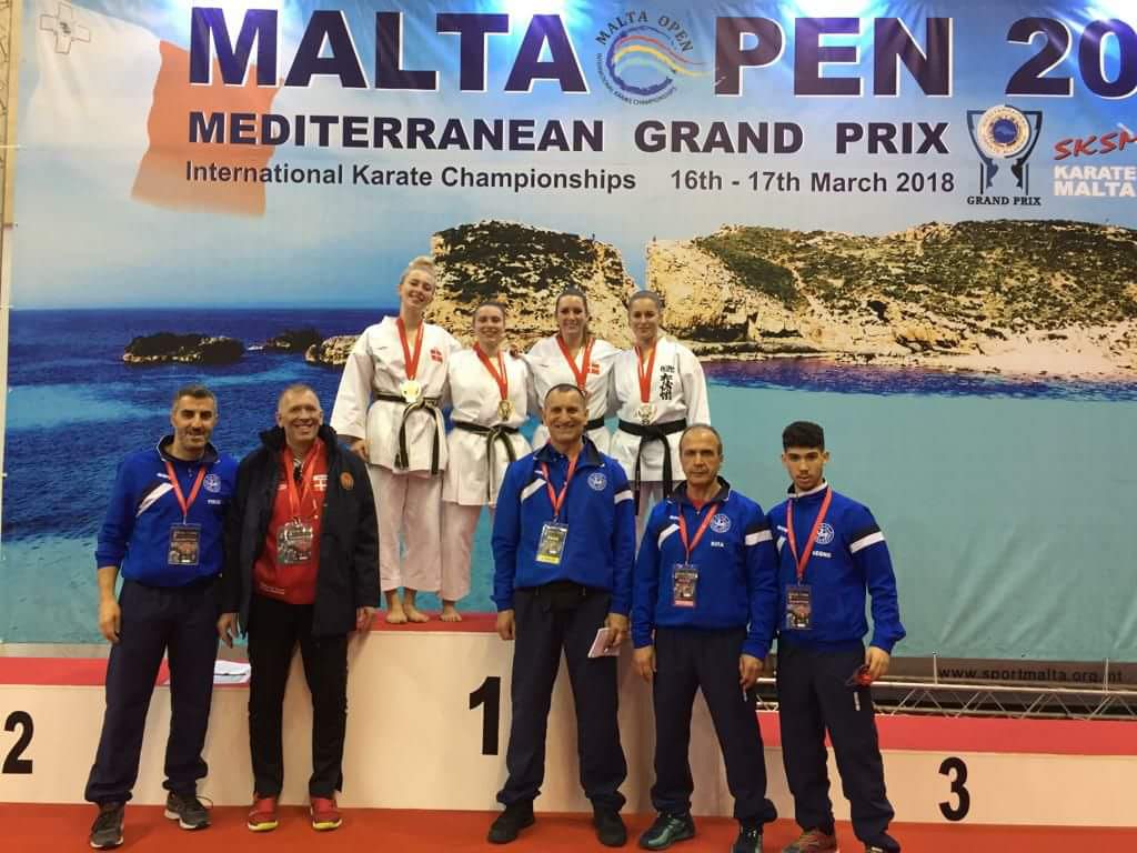 Giulia Buffo oro a Malta per i Mediterranean Karate Grand Prix