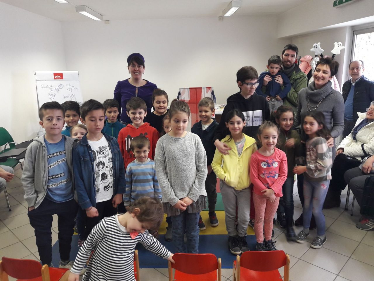 Biblioteca Trabucco grande partecipazione alle letture animate in inglese